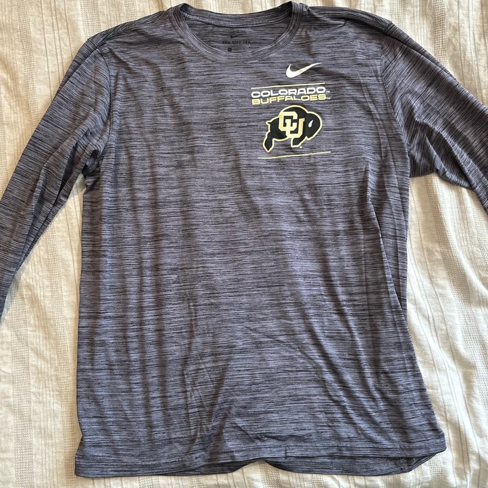 CU Buffs Nike Dri-Fit Long Sleeve